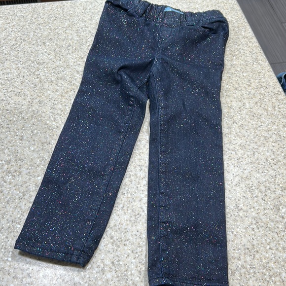 GAP Other - 🌖 Gap toddler size 4 dark wash glittery skinny jeans